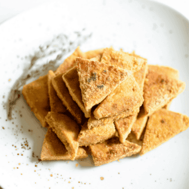 Crispy Baked Cannabis Tofu Bites