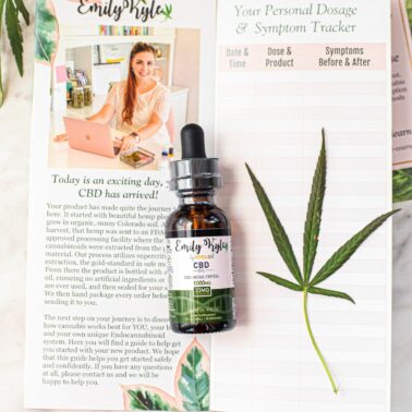 A picture of CBD oil.