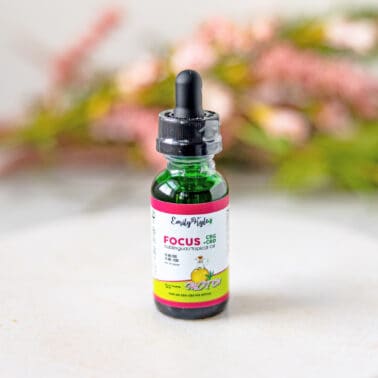 A picture of Emily Kyles CBG Focus Oil
